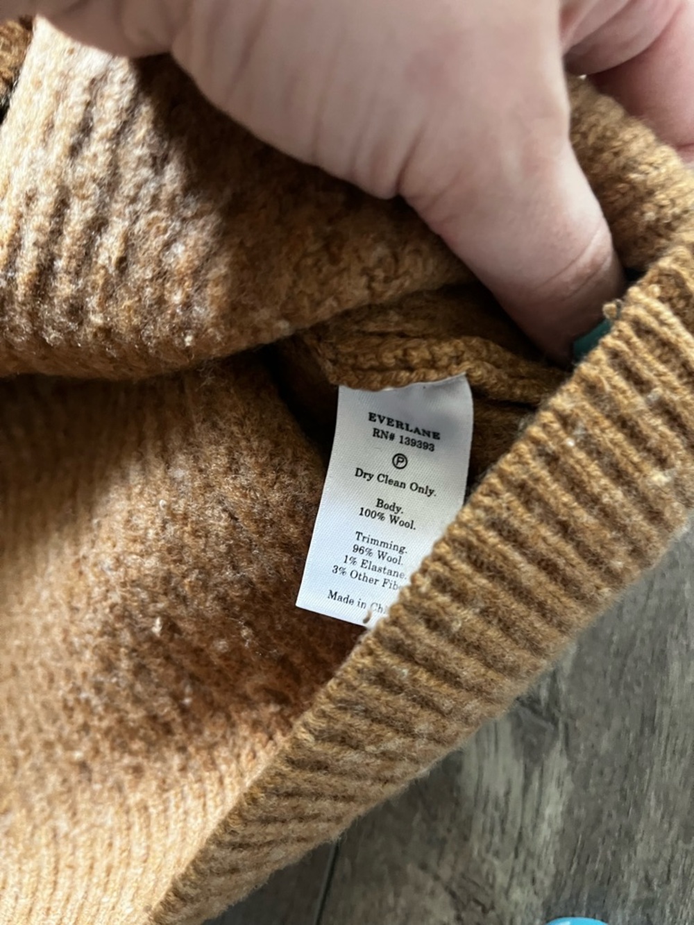 Everlane 100% wool sweater - Picture 5 of 5